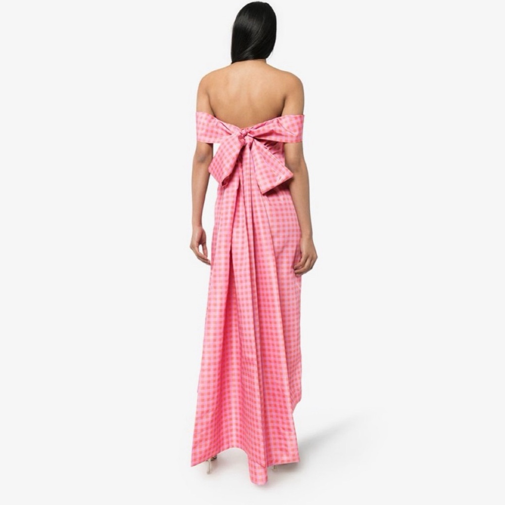 Bernadette Julia Gown in Pink Gingham